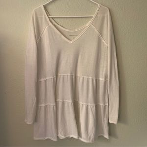 Tiered Long sleeved tunic